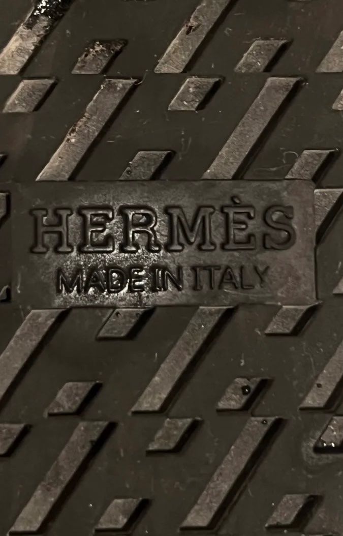 Hermès Chaussures hommes: Hermes Chypre Sandalen, Gr. 36.5, braun – Neuf (Voir description) à Triesen par atos87 5