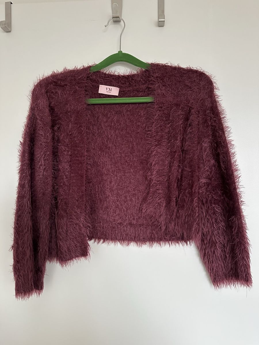 Bolero: Vera Mont Flauschige Strickjacke, Gr S – Usato da Basel venduto da Val_8xhs