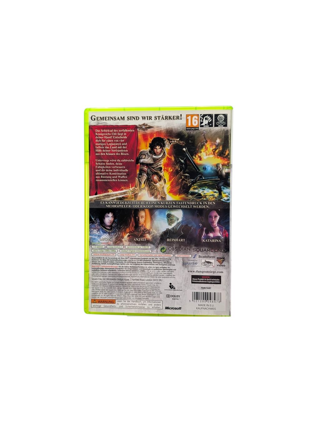 Microsoft Giochi: Dungeon Siege III Xbox 360 – Usato da Domat/Ems venduto da IsseldorsShop 1