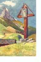 Zermatt Matterhorn, nach Bild von P. Porter