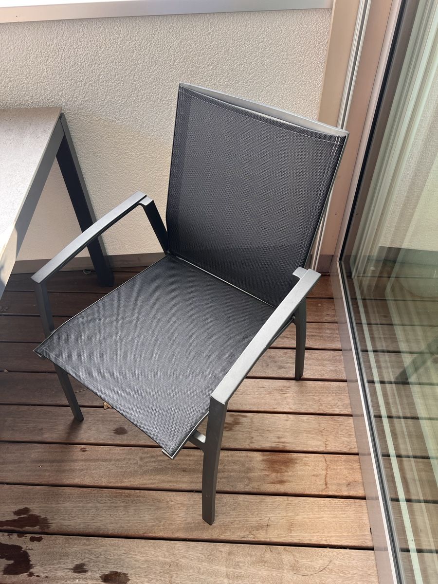 Tavoli: Gartentisch mit 6 Stühlen Aluminium robust – Usato da Horw venduto da JasminIsenschmid 4