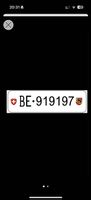 Kontrollschild BE 919197
