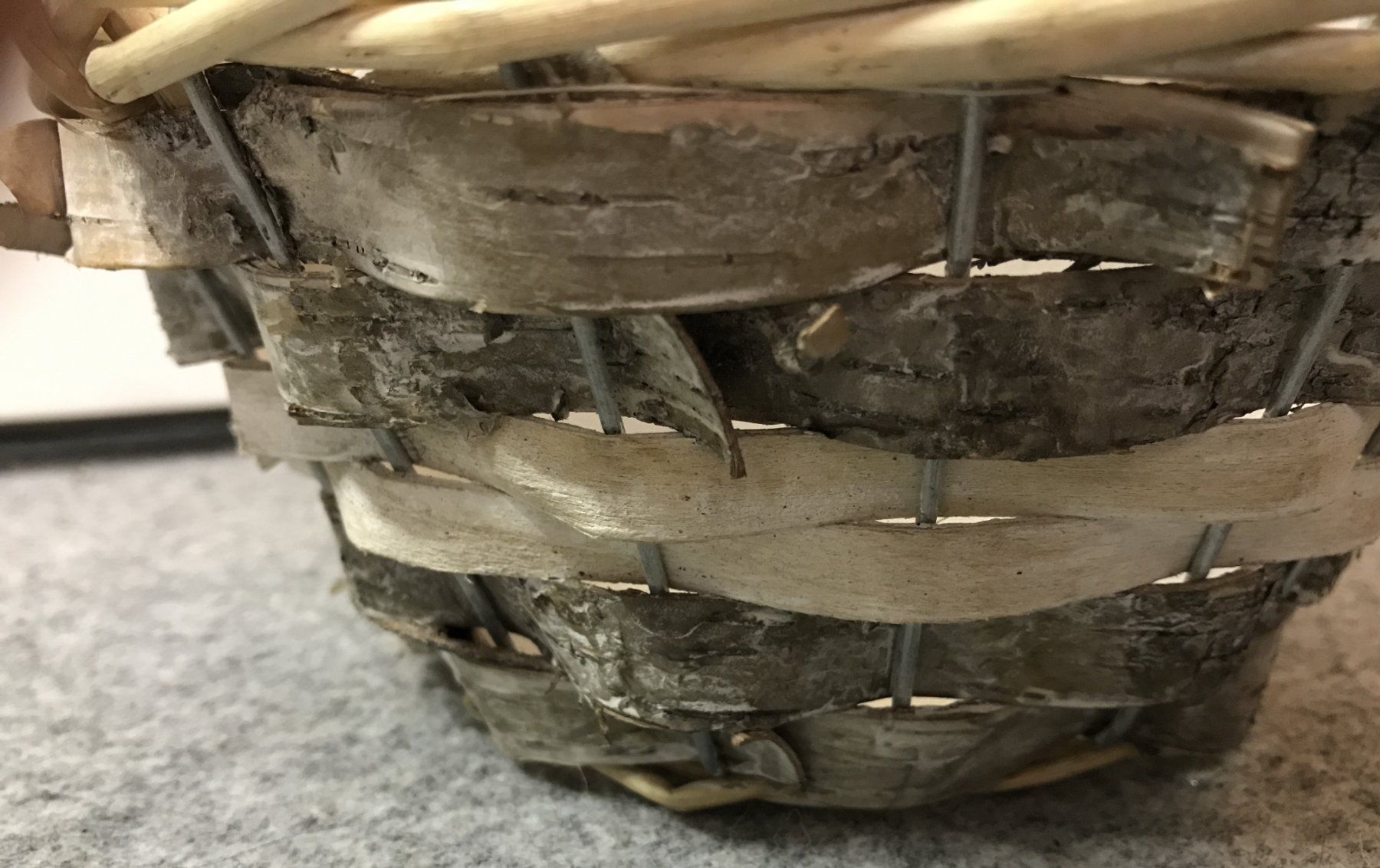 Sonstiges für Haushalt & Wohnen: Korb aus Rinde, Durchmesser 20cm – Gebraucht aus Guntershausen von Gloominati 2