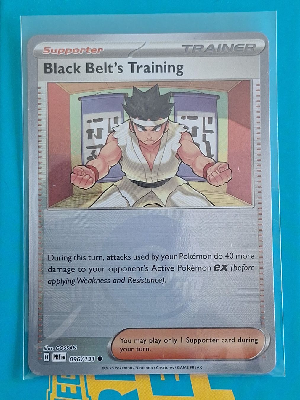 Pokémon Carte collezionabili: Belt's Training Pokeball Reverse Holo - Prismatic Evolution – Usato da Altstätten SG venduto da GGsGameshop