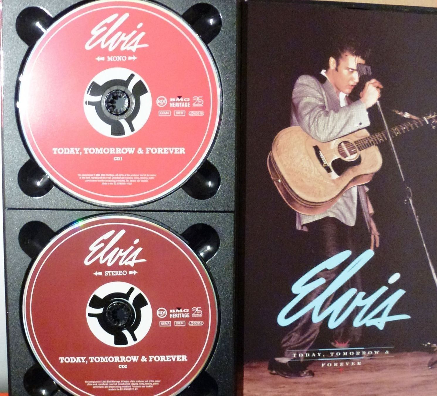 CDs: Elvis Presley - Today, tomorrow and forever 4CD-Box 2002 – D'occasion à Tübach par JamesStone 4
