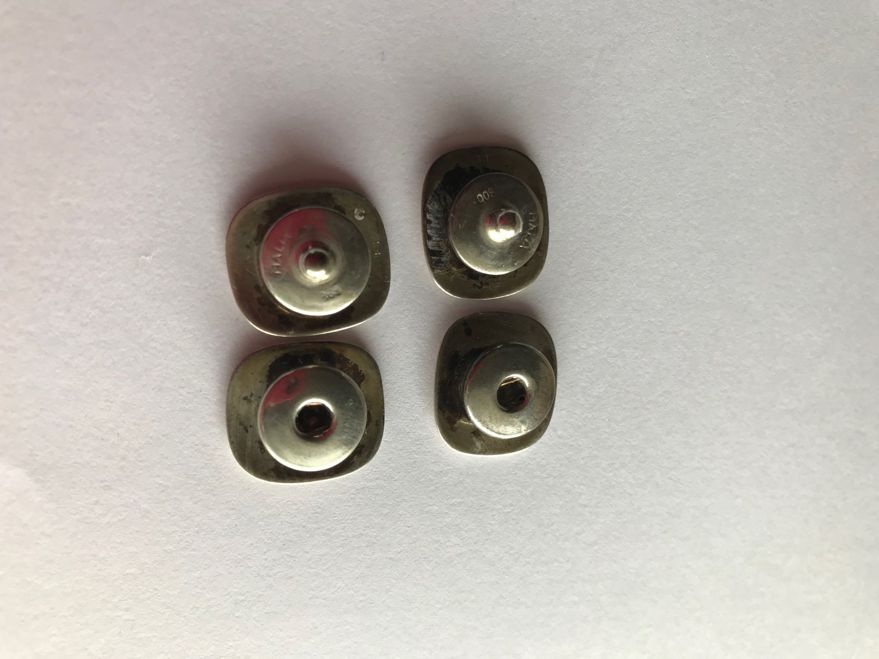 Gemelli: Malix Boutons de manchette en argent – Usato da Grimisuat venduto da eliseba88 5