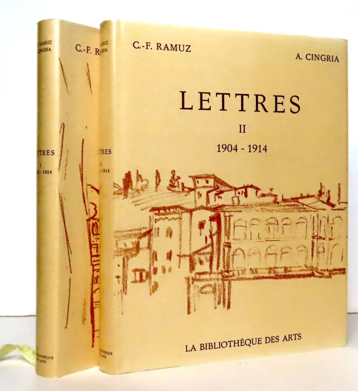 Bücher: Correspondance C.F. Ramuz - Alexandre Cingria – Gebraucht aus Le Locle von LibrairieLaBergerie 1