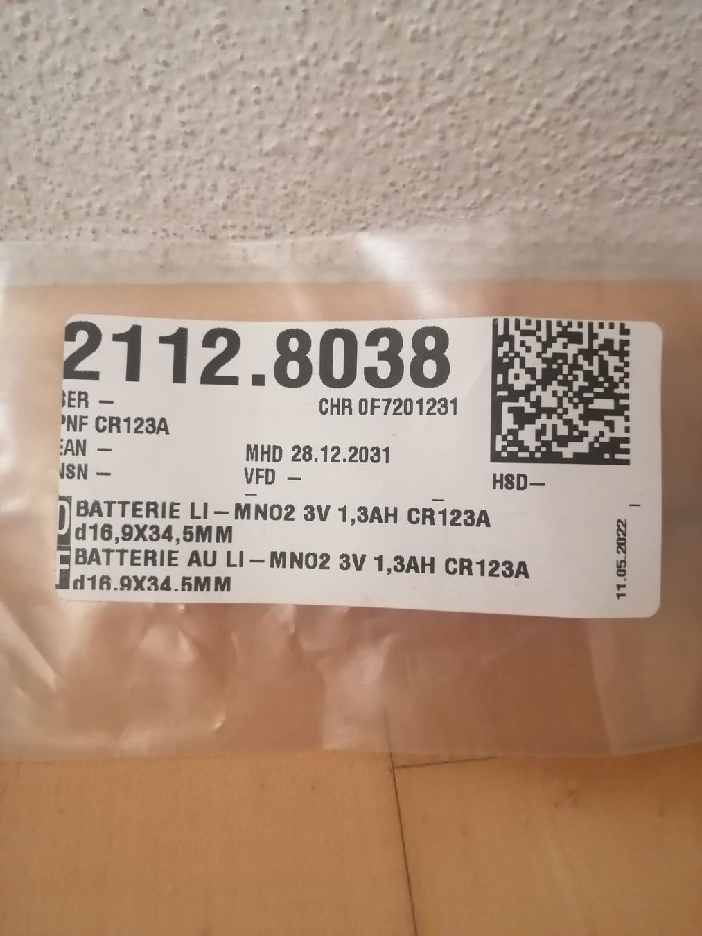 Varta Caricatori & Batterie: VARTA CR123A LITHIUM ×10 – Nuovo e nell'imballaggio originale da Bern venduto da jacoposcacchi 5