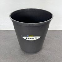 Romay Brandschutz Papier-Abfalleimer Anthrazit