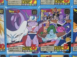 Lot cartes Dragon Ball Z, Bandai 1995 (Jap)