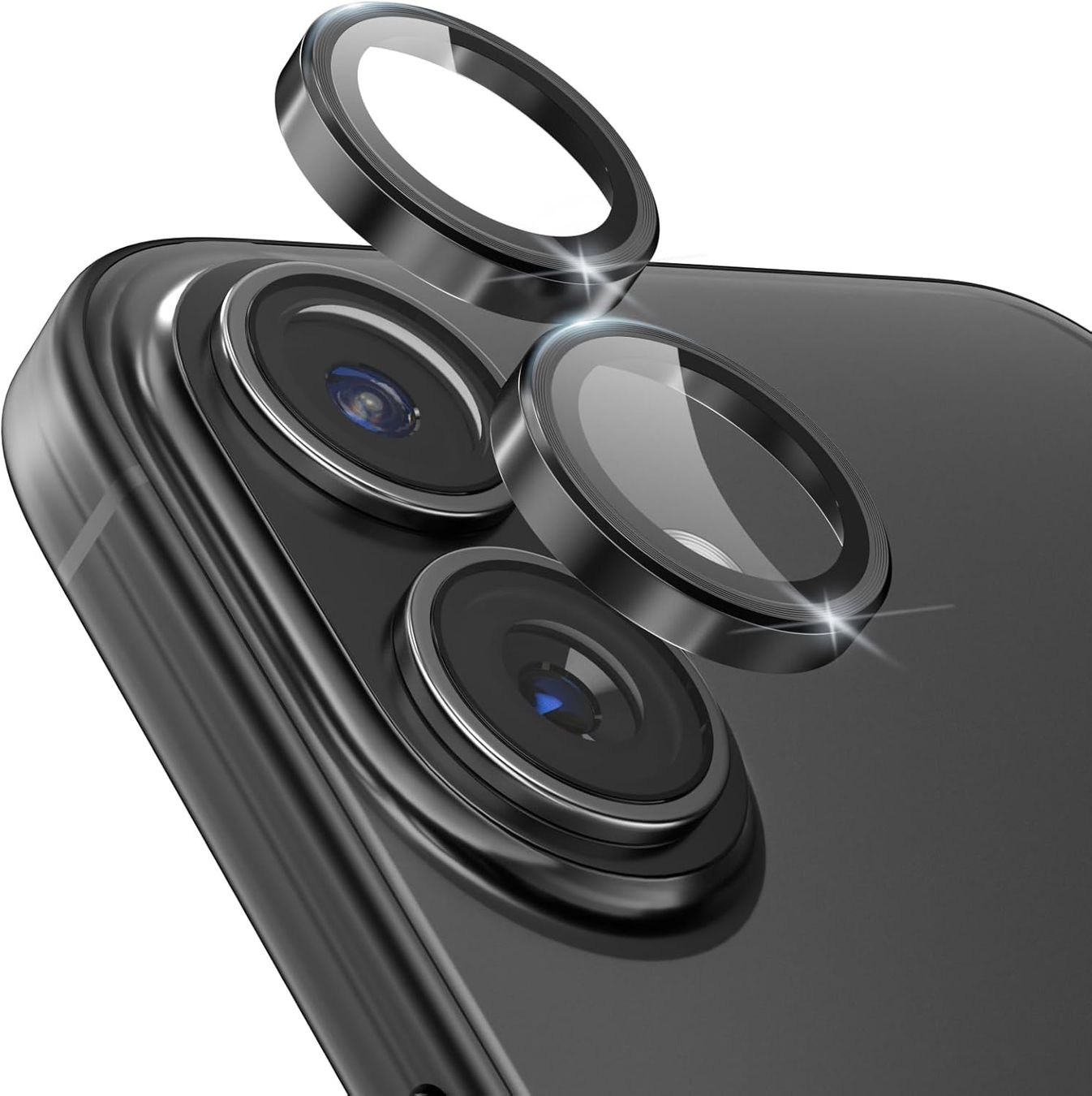 Apple Telefoni cellulari / Smartphones: iPhone 17  - 2 Verres protection Caméra NOIR – Nuovo e nell'imballaggio originale da Morges venduto da DigiAC