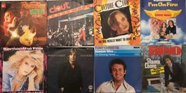 8x Vinyl-Singles - Pop