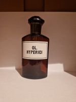 Alte Apothekerflasche / Ancien flacon de Pharmacie OL.HYPERI