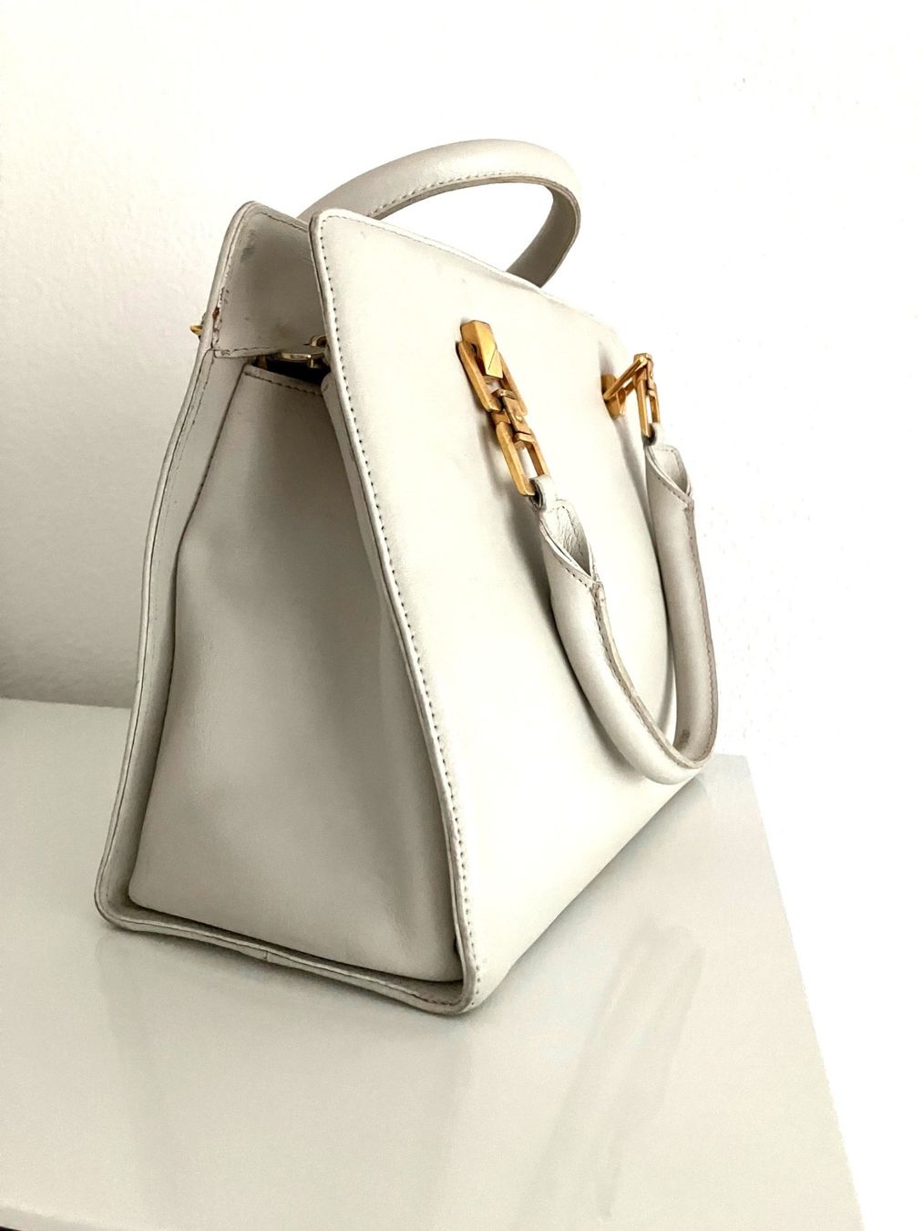 Taschen für Damen: Echtleder  Handtasche – – Gebraucht aus Baar von leo_j8vl 1