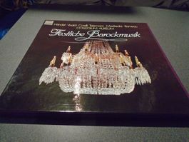 Schallplatte Festliche Barockmusik, 2 Schallplatten
