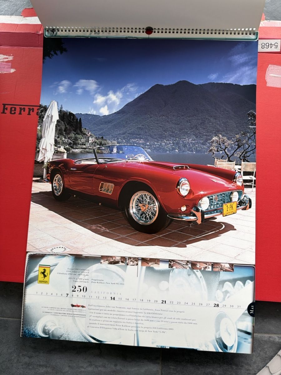 Ferrari Calendari: Original Ferrari Kalender 2006 – Usato da Wolfwil venduto da Rolex1 4