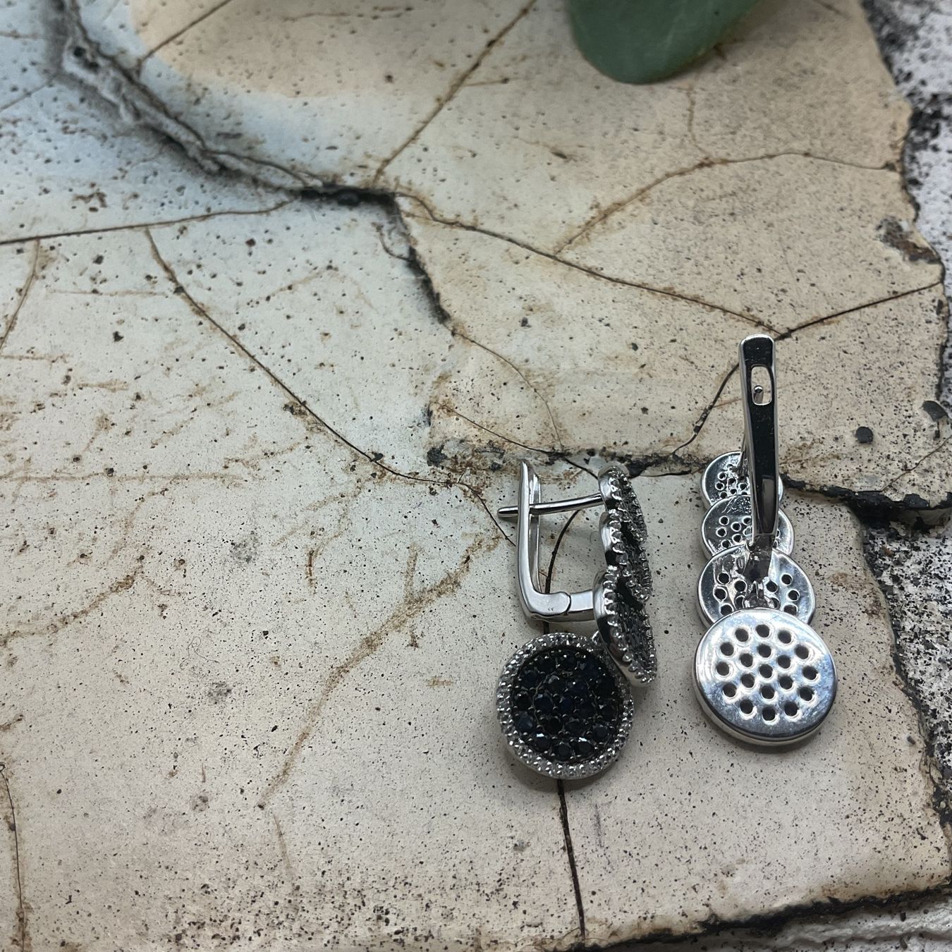 Orecchini pendenti & Orecchini a lobo: Hammer Ohrstecker Saphire in Sterlingsilber – Nuovo (secondo la descrizione) da Luzern venduto da S.Kern01 6
