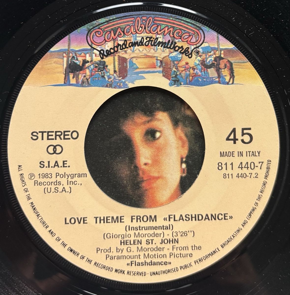 Dischi in vinile: Flashdance 45 - Irene Cara - What a Feeling! VG+/VG+ – Usato da Neuchâtel venduto da Deivid2 1