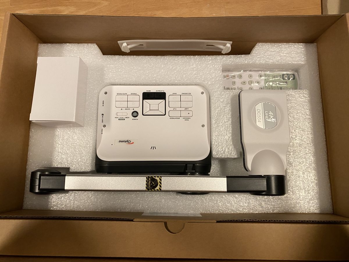 Videoprojektoren: Optoma DC554 Dokumenten Kamera Visualizer – Neu und originalverpackt aus Geroldswil von IT-REPAIR-CAFE.SPACE 1