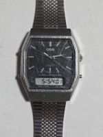 Montre Oris Quartz Alarme Chronographe 7078 acier