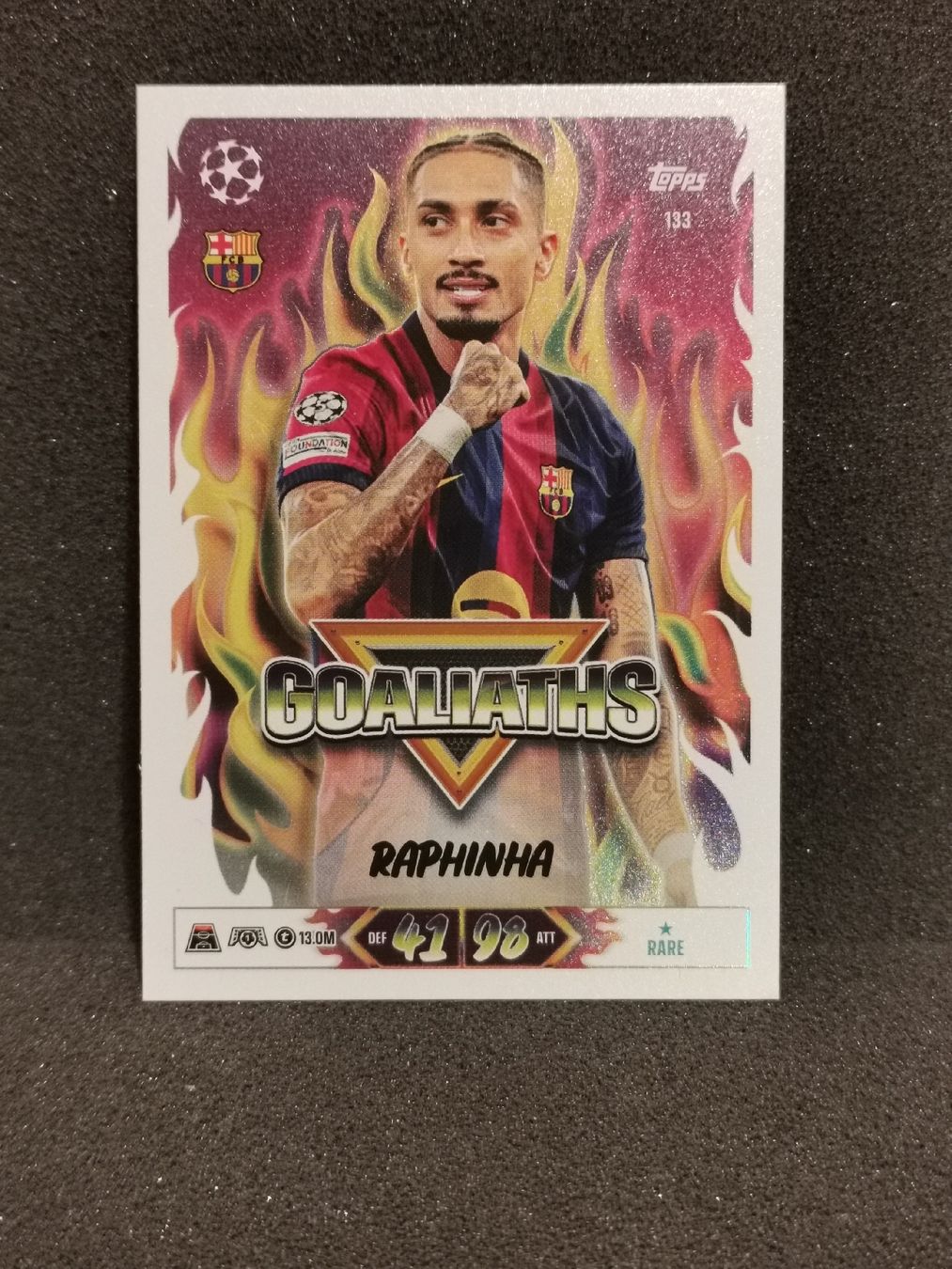 Topps Sammelbilder & Trading cards: Match attax 2026/27 Raphinha Goaliaths  – Gebraucht aus Einsiedeln von sza_588x