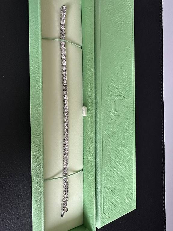Bracciali & Braccialetti: Swarowski Matrix Tennis Armband Grösse M – Usato da Zürich venduto da Babanos7 1