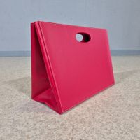 Magazin Rack Zeitungsständer Zeitschriftenhalter Kunstleder