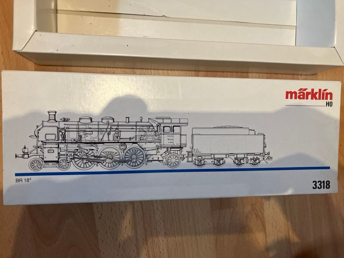 Märklin Modellini di ferrovie: Märklin 3318 leere Box – Usato da Spreitenbach venduto da Strolch 1