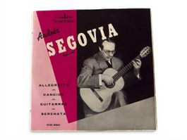 Andrés Segovia Recital de Guitarra EP Spanien