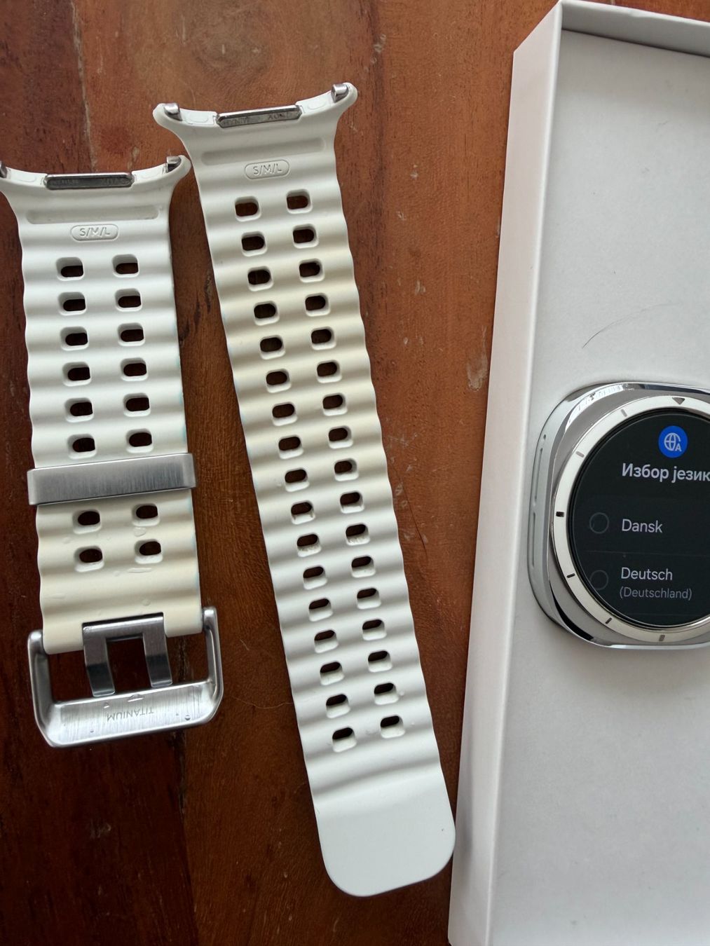 Samsung Smartwatch: Samsung Galaxy Watch Ultra Titanium White – Gebraucht aus Oberuzwil von Spartakuss77 2