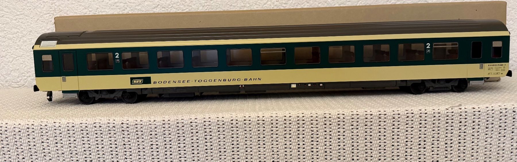 Hermann Modellini di ferrovie: Hermann / Spur 0 / BT B 2. Kl. / unbespielt – Nuovo e nell'imballaggio originale da Bad Ragaz venduto da User_E43