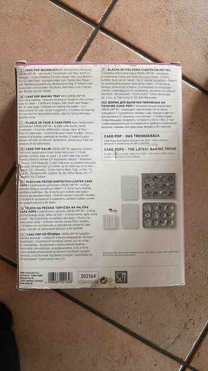 Tchibo Backformen: Tchibo Cake-Pop-Backform gebraucht in OVP – Neu und originalverpackt aus Krauchthal von Digitalmatze 1