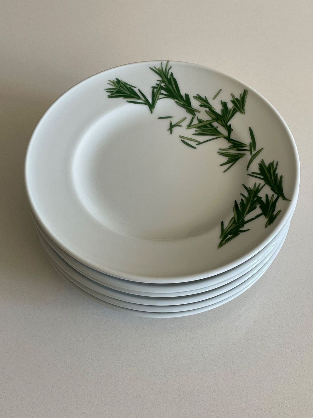 Piatti: 6 Teller Dibbern Herbaticum 19 cm – Usato da Zürich venduto da plumita