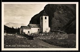 Foto-AK Safien-Thalkirch, Kirchlein