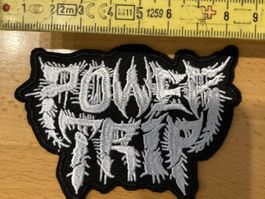 Power Trip - Patch Sticker Aufnäher Rock Punk Metal