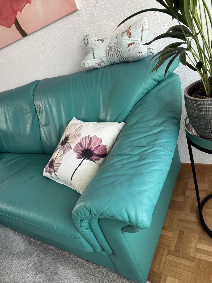 Divani: Stilvolles elegantes Ledersofa – Usato da Schwerzenbach venduto da alu2791 2