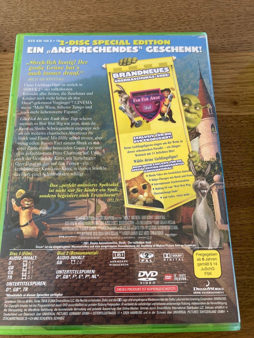 Alle DVDs: DVD Shrek 1 - 3 – Gebraucht aus Waltenschwil von MeKo8 2