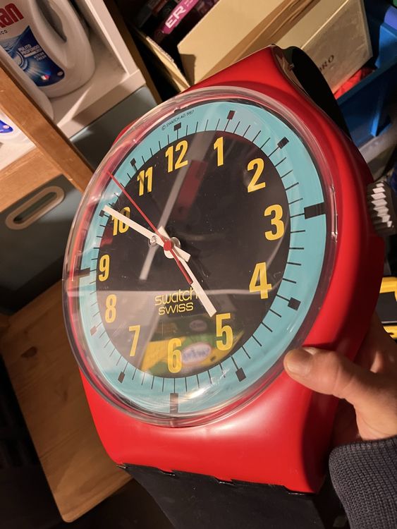 Maxi SWATCH 1987 Blue Racer (MLR107) (Gebraucht) in Chiasso für CHF 150 ...