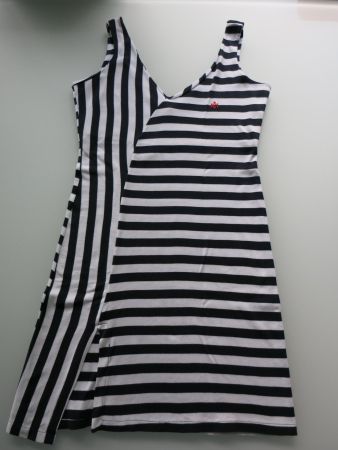 Kara Fashion Sommerkleid blau/weiss gestreift Grösse XL
