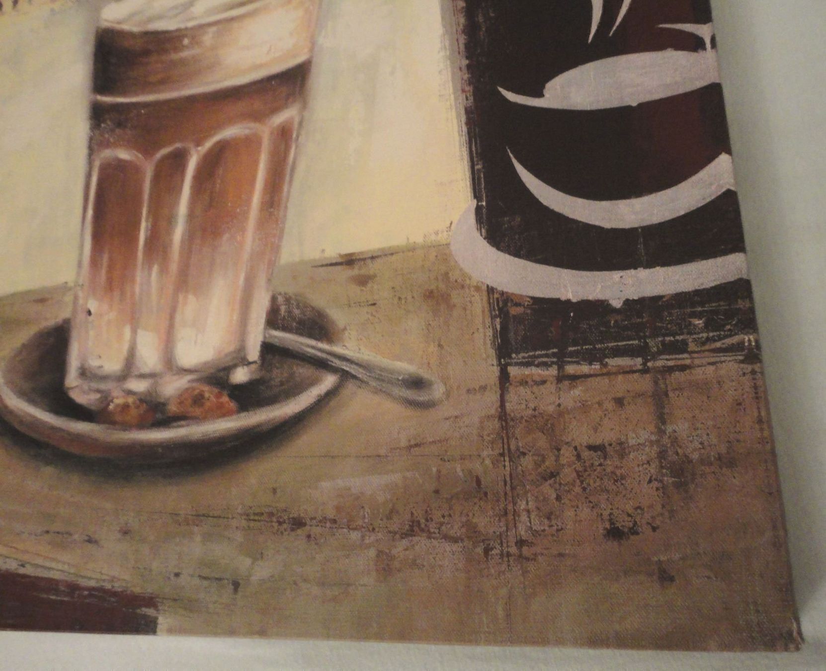 Foto & Immagini: Deko-Bild Latte Macchiato Drink Coffee – Usato da zürich venduto da parts5060 3