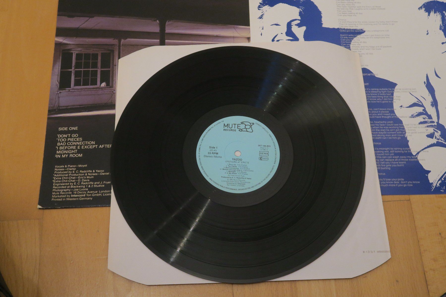 Dischi in vinile: Yazoo – Upstairs At Eric's – Usato da Thun venduto da Karibu70 3