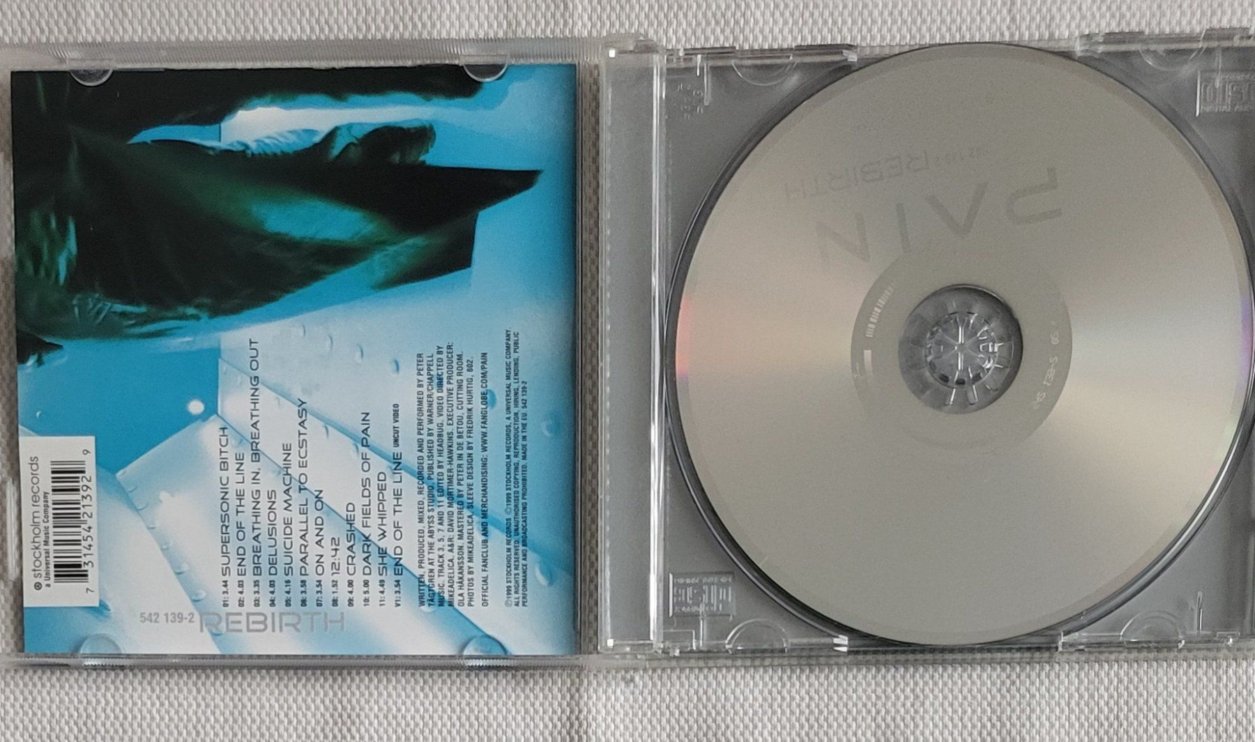 CD: Pain - Rebirth – Usato da Villars-sur-glane venduto da Epsilonhike 2