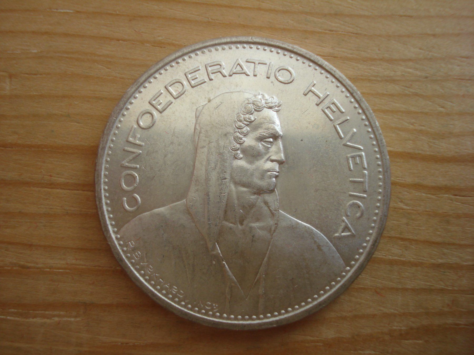 Alle Münzen: (S1)   5 Franken 1935 STGL – Gebraucht aus Erlach von Net-Coins 1