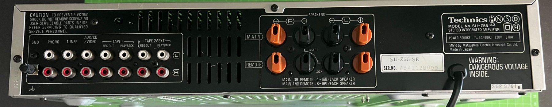 Technics Verstärker: Verstärker Technics SU-Z55 – Gebraucht aus Walchwil von Mokote1 2