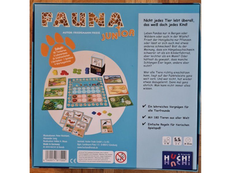 Spiele: Brettspiel "Fauna junior" – Gebraucht aus Zürich von Desmond01 1