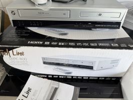 Tech Line DVRC 800 DVD-VHS-Recorder mit HDMI silber