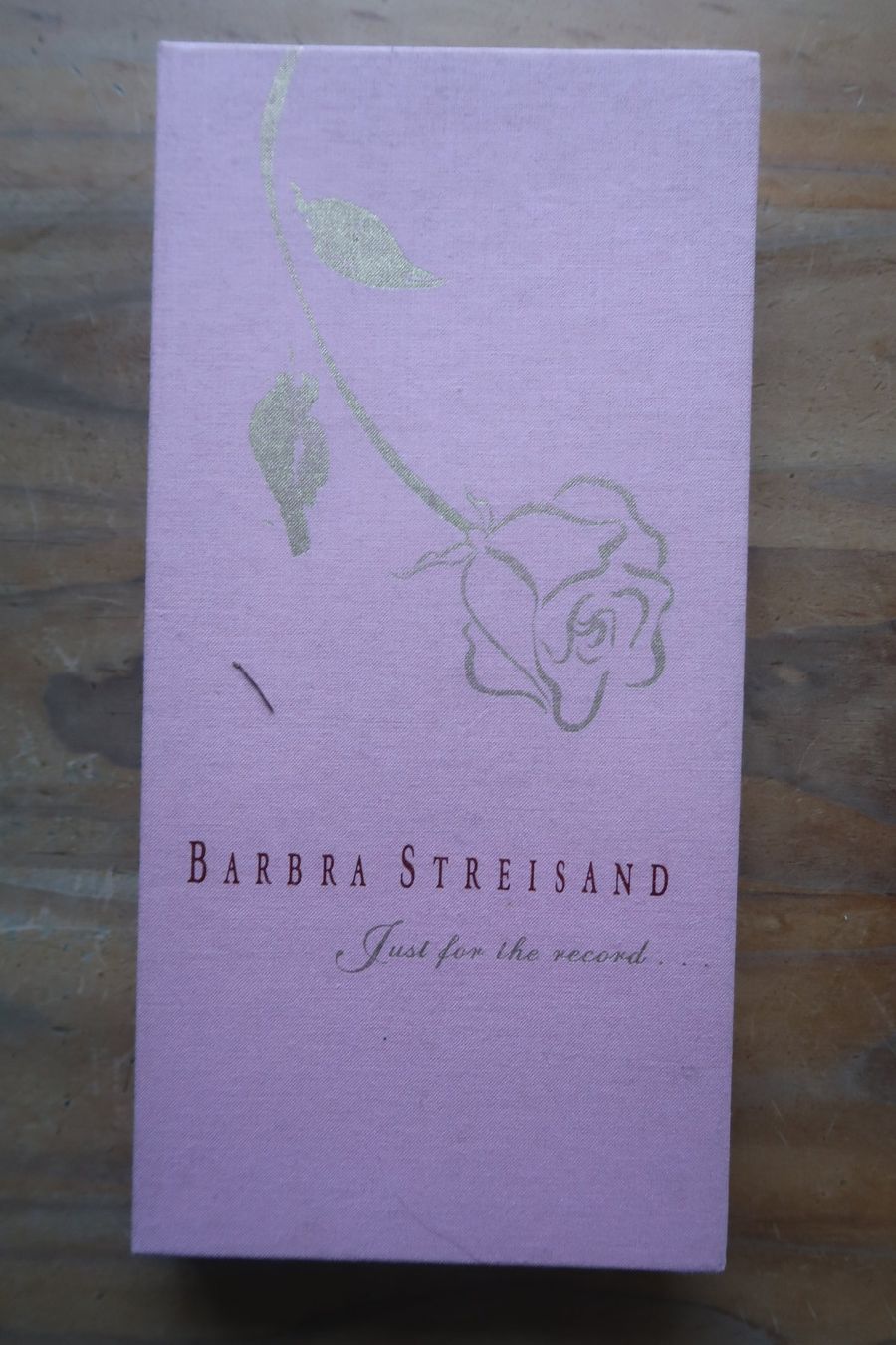CD: BARBRA STREISAND - JUST FOR THE RECORD - 4x CD BOXSET – Usato da Basel venduto da Patiscat