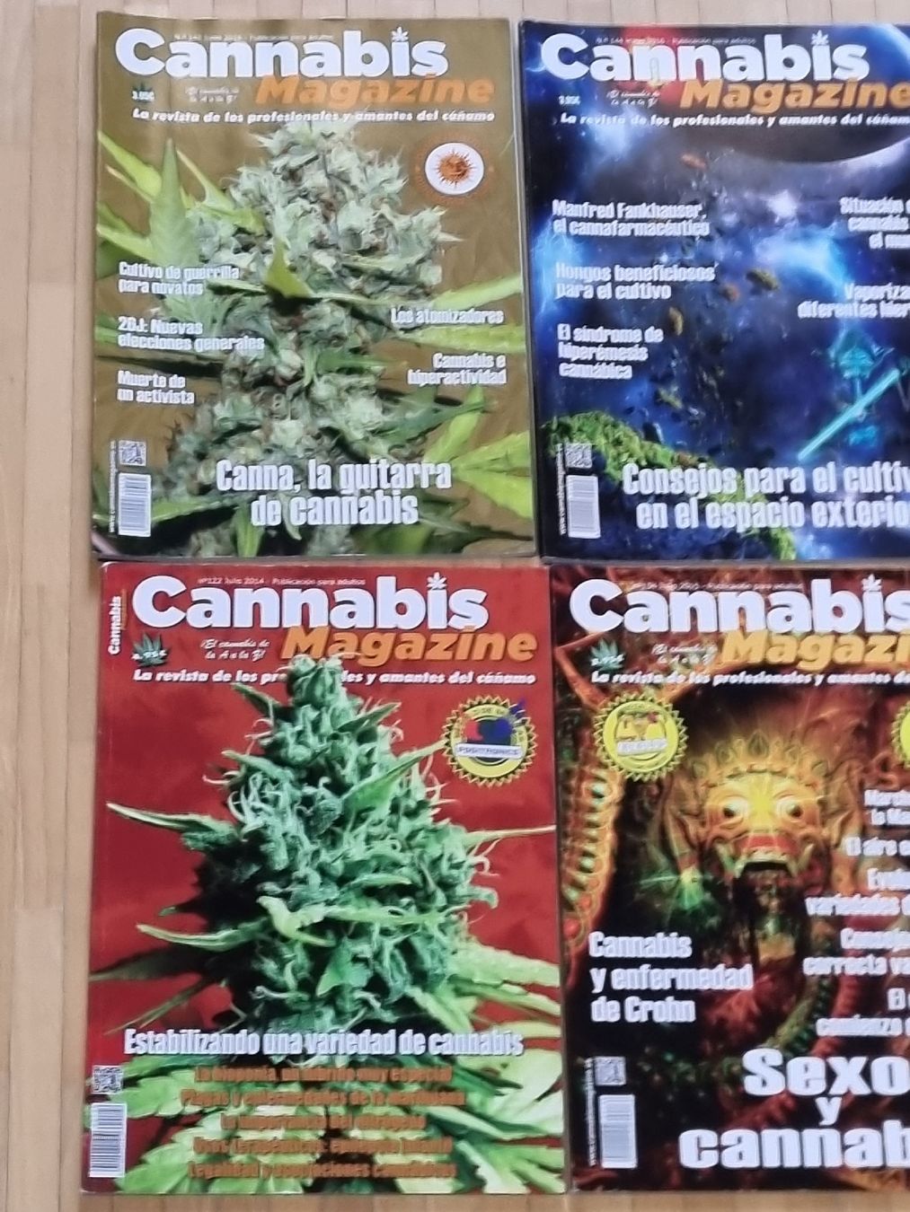 Zeitschriften & Magazine: Hanf Magazine Spanisch, 6 Stk. Cannabis Info – Gebraucht aus Winterthur von Belzarek 1