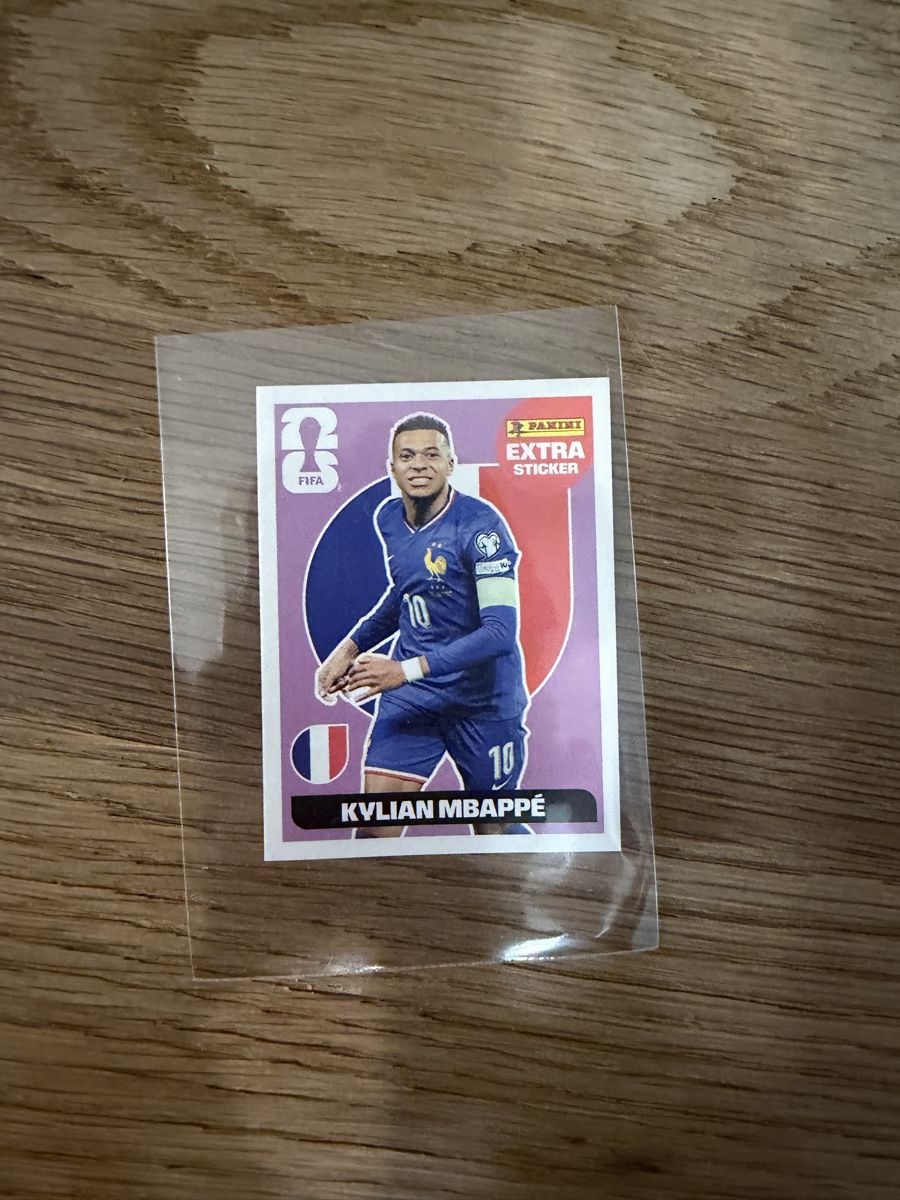 Panini Carte collezionabili: Panini Extra Sticker Kylian Mbappé – Nuovo (secondo la descrizione) da Bern venduto da dalmaxxi