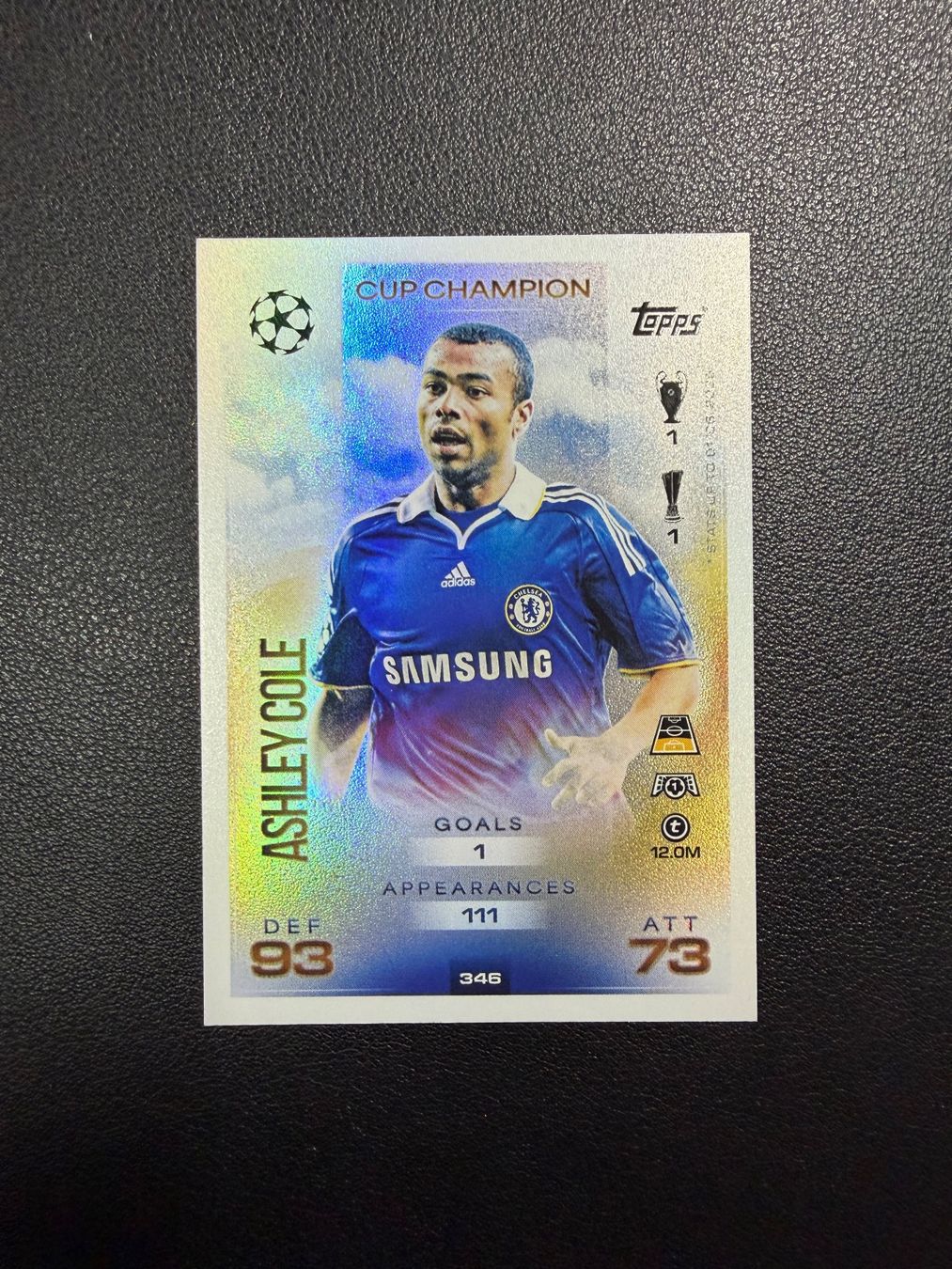 Topps Cartes à collectionner: Topps Match Attax 2025/26 Ashley Cole 346 – Neuf (Voir description) à oberrüti par jeanmei